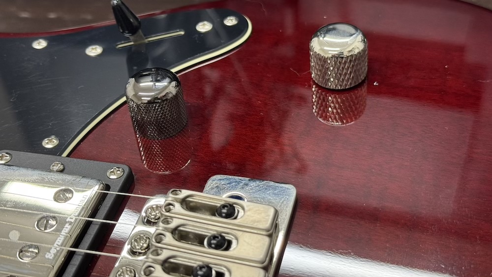 初心者でも簡単カスタマイズ！】ギターノブの交換方法 | ひとつの音楽室